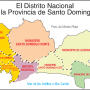 Mapa del Distrito Nacional y la Provincia de Santo Domingo
