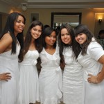 Melissa Suárez, Isabel Brens, Verónica Sanchez, Stephanie Finke y Dihara Soto.