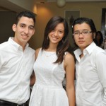 Patricio Genao, Anny Corominas e Iván Kim