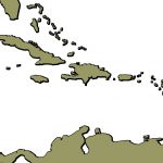 Mapa de la Cuenca del Caribe